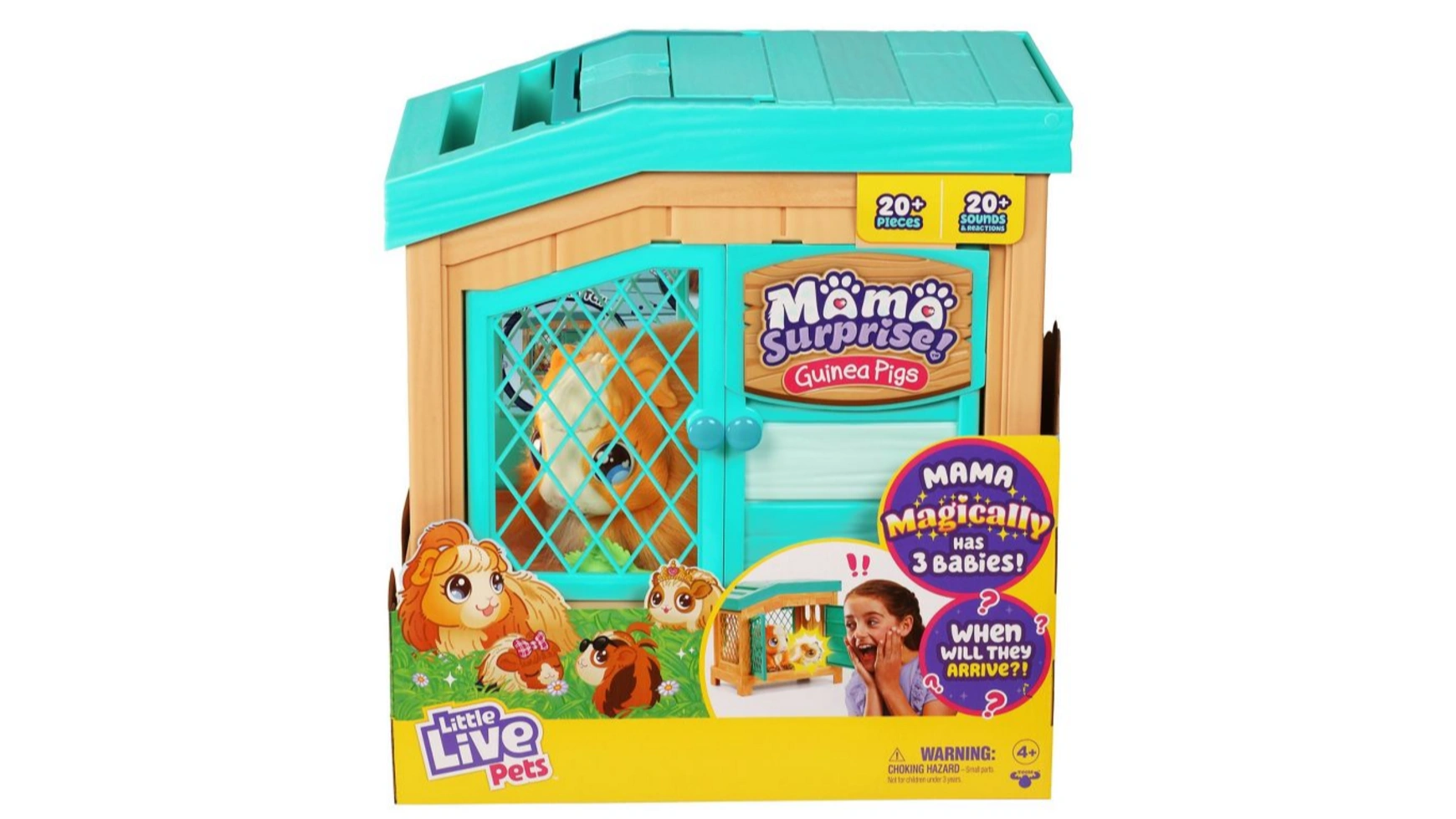 Little Live Pets Mama Surprise интерактивная игрушка moose mountain little live pets черепашка 28181