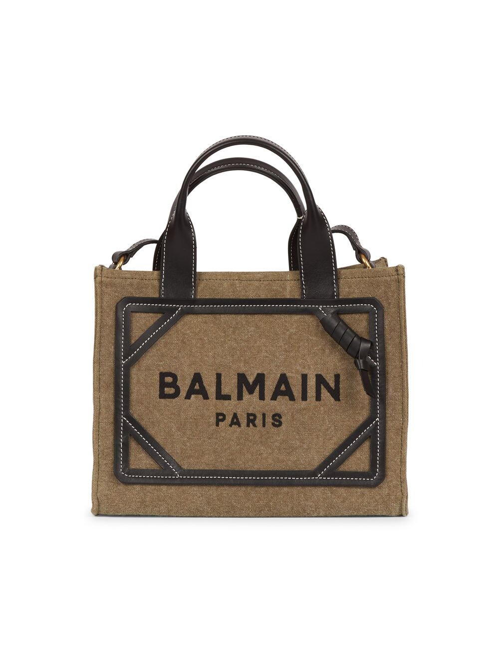 

Сумка-тоут B-Army из ткани и кожи Balmain