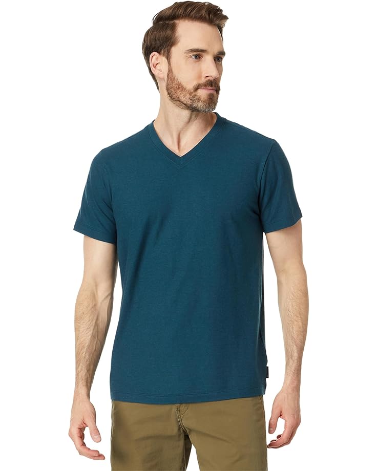 

Футболка Smartwool Perfect V-Neck, цвет Twilight Blue