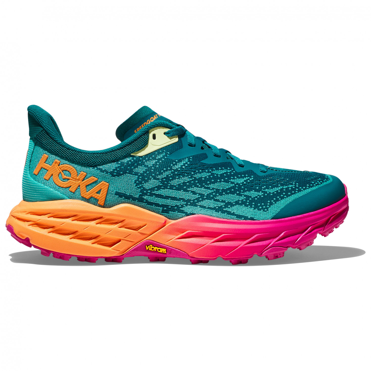 

Кроссовки для бега по пересеченной местности Hoka Women's Speedgoat 5, цвет Deep Lake/Ceramic