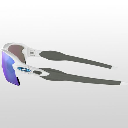 цена Солнцезащитные очки Flak 2.0 XL Prizm Oakley, цвет Polished White/Prizm Sapphire