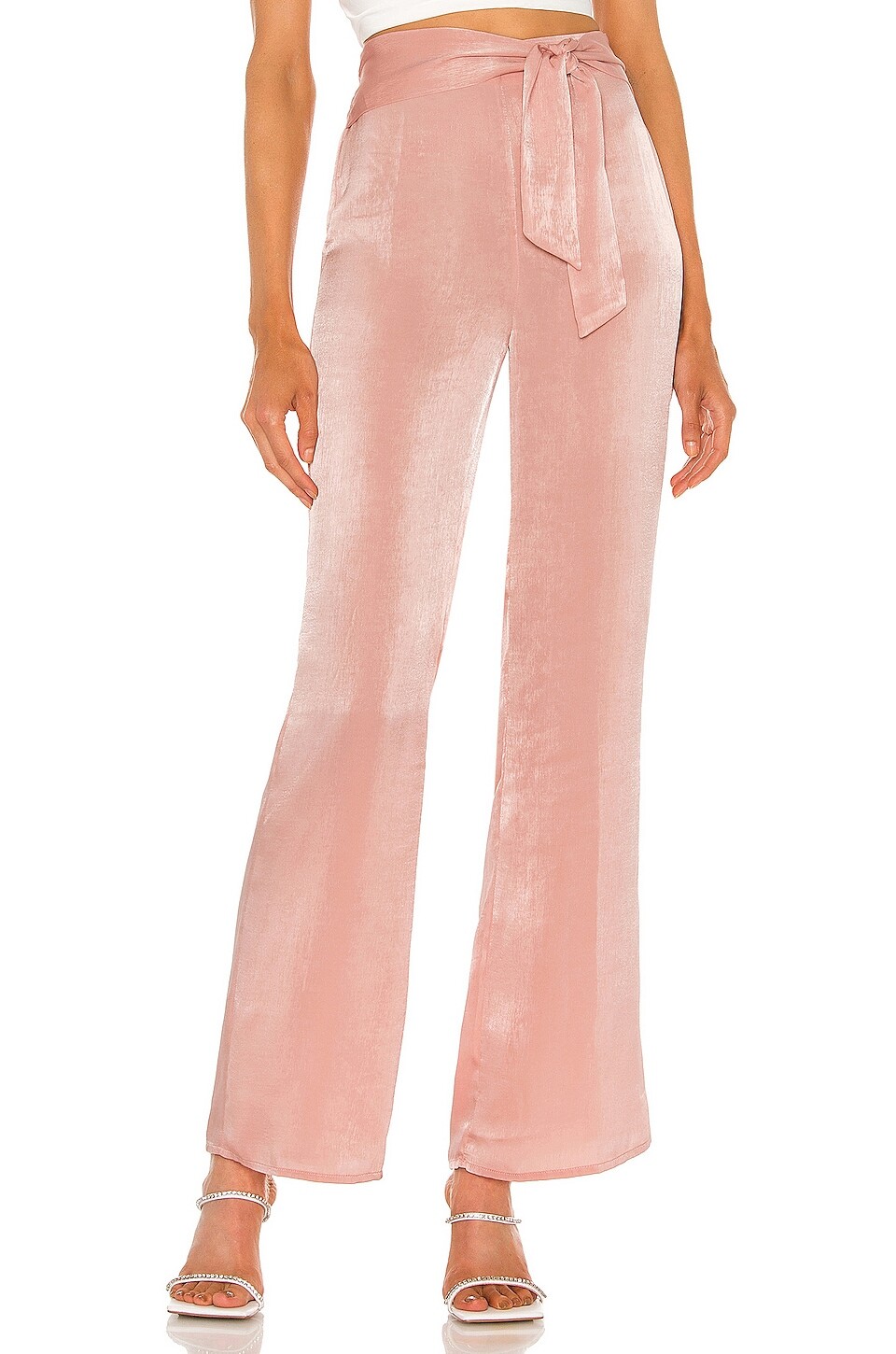 

Брюки Michael Costello x REVOLE Joanna, цвет Blush