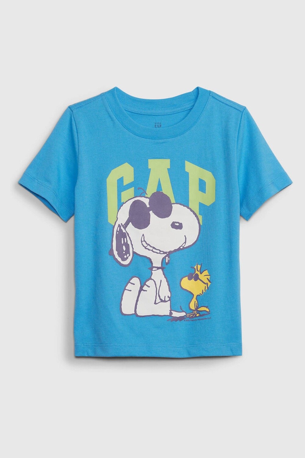 

Футболка Peanuts с принтом и логотипом - для малышей Gap, синий