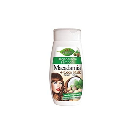 

Регенерирующий шампунь Bio Macadamia + Coco Milk 260 мл, Bione, Серый