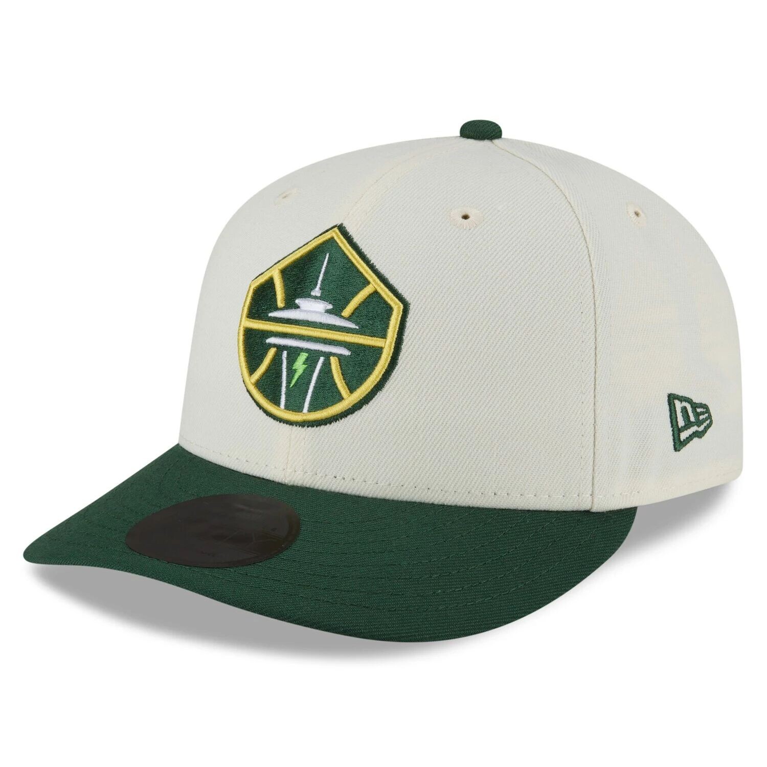 

Мужская бейсболка New Era белого/зеленого цвета Seattle Storm 2023 WNBA Draft 9FIFTY Snapback