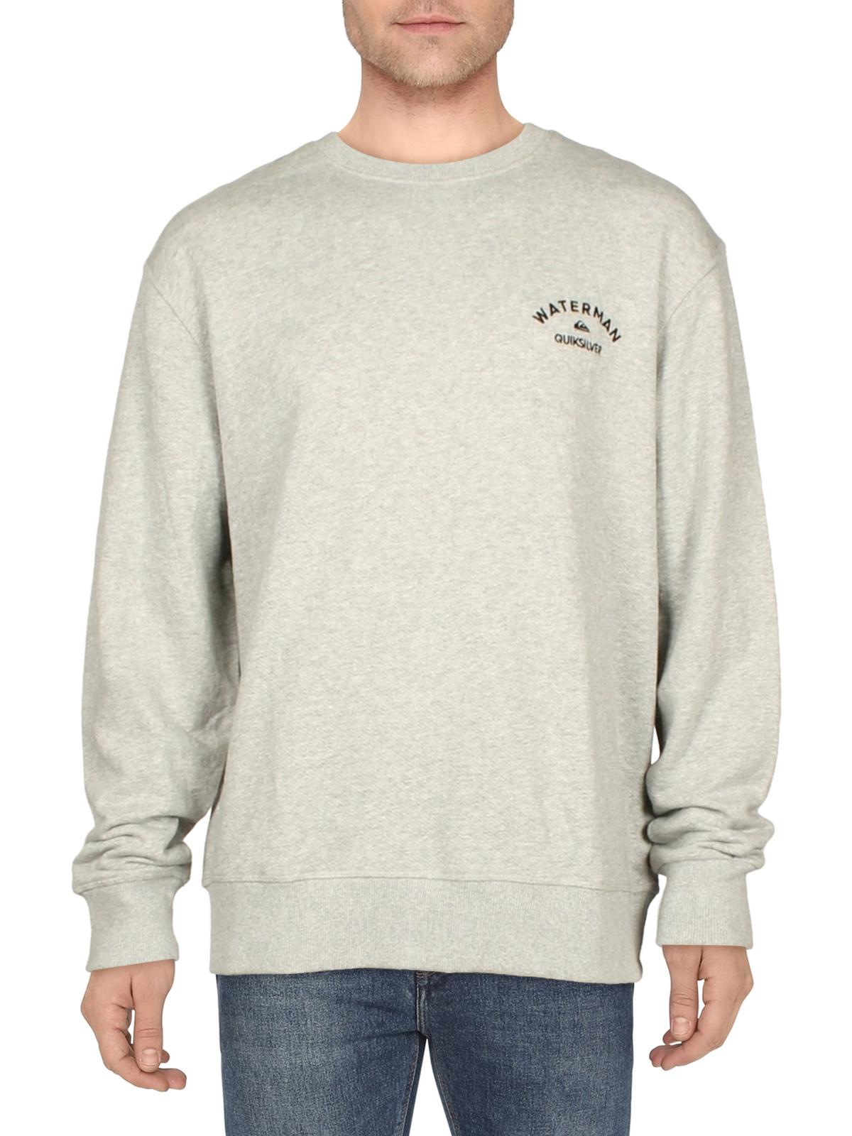 

Мужской пуловер с круглым вырезом Waterman Collection Quiksilver, цвет Light Gray Heather