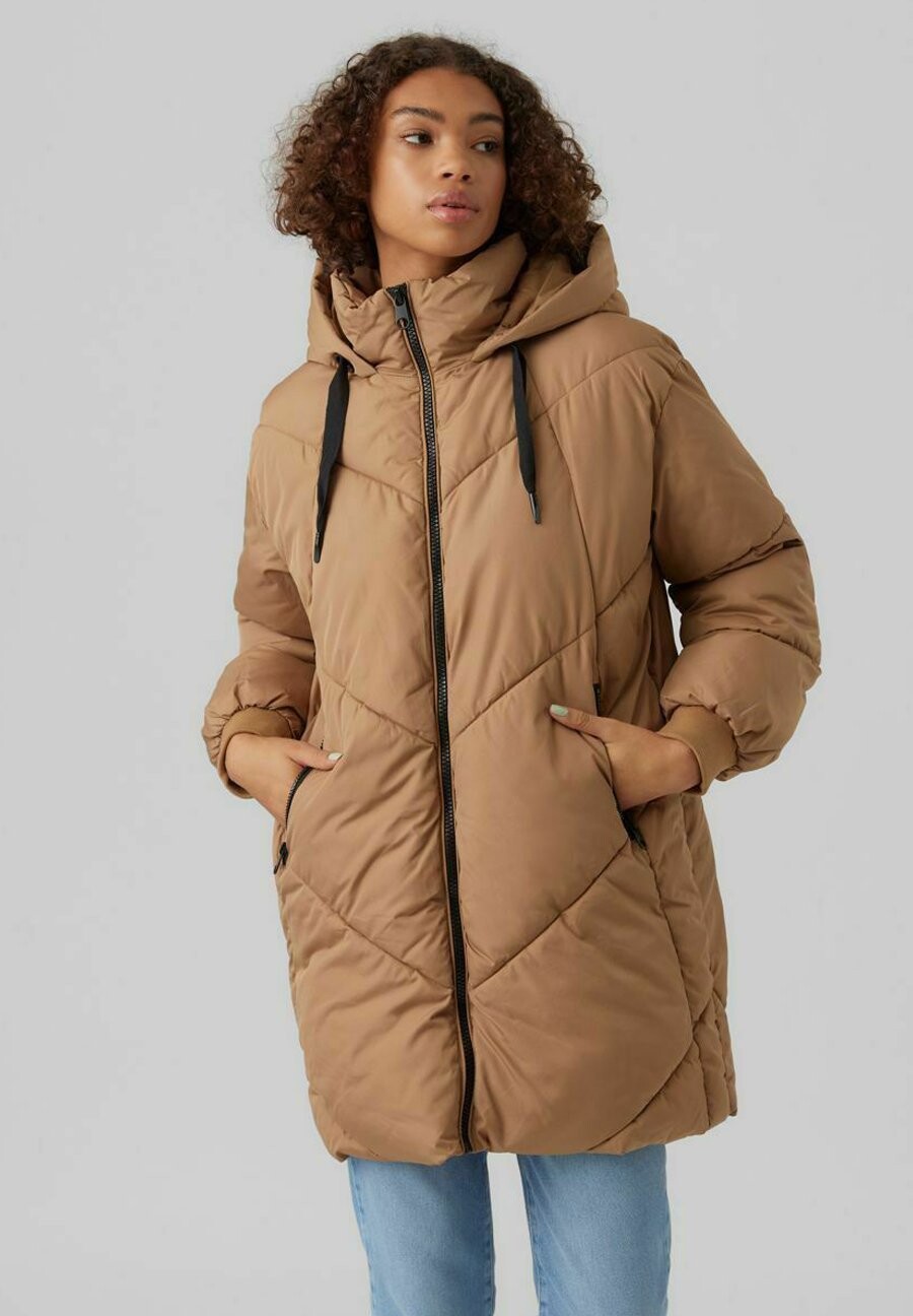 

Зимнее пальто Vero Moda, бежевый