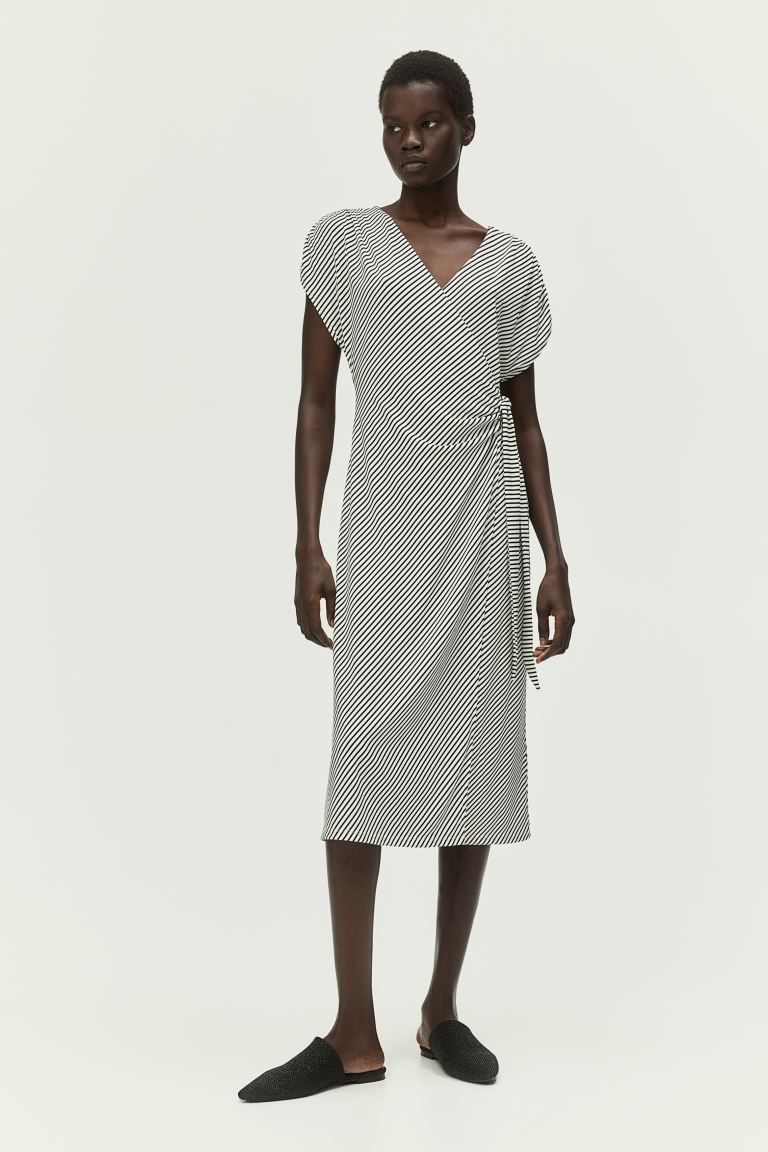 Платье из джерси H&M, белый