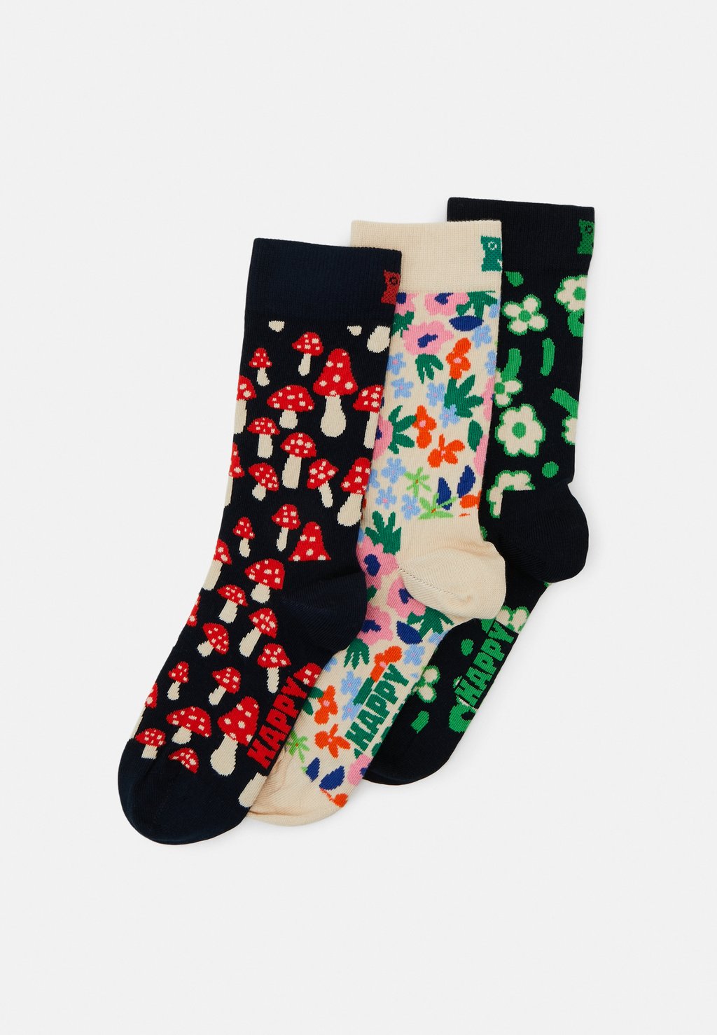 Носки FLOWER 3 PACK UNISEX Happy Socks, разноцветный