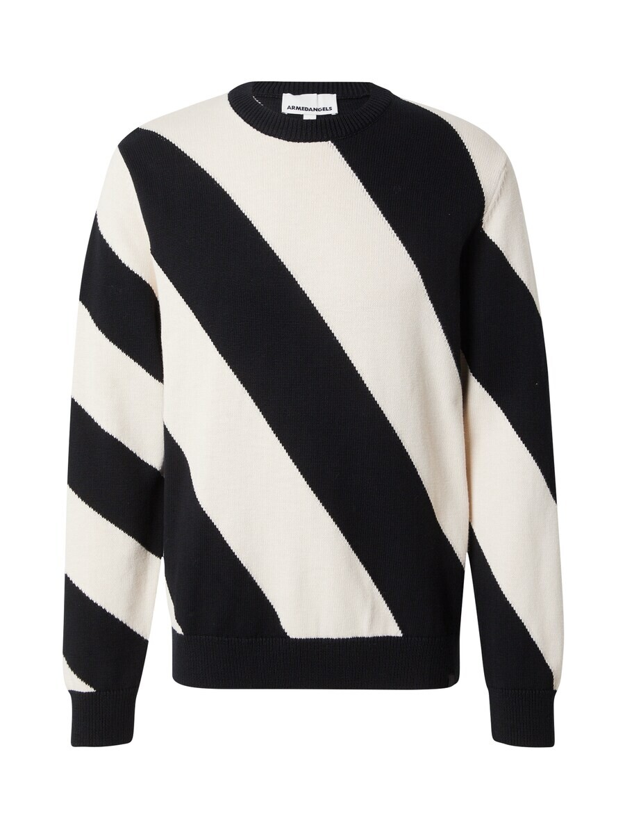 

Свитер ARMEDANGELS Sweater IOAAN, черный/белый