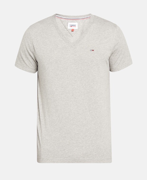 

Футболка Tommy Jeans, светло-серый