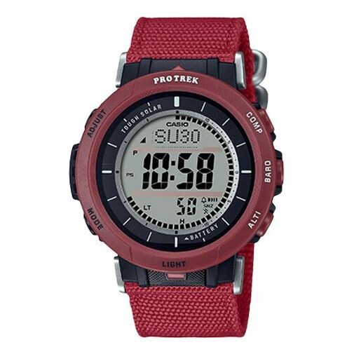 

Часы Casio Pro Trek Digital Watch 'Red Black', черный