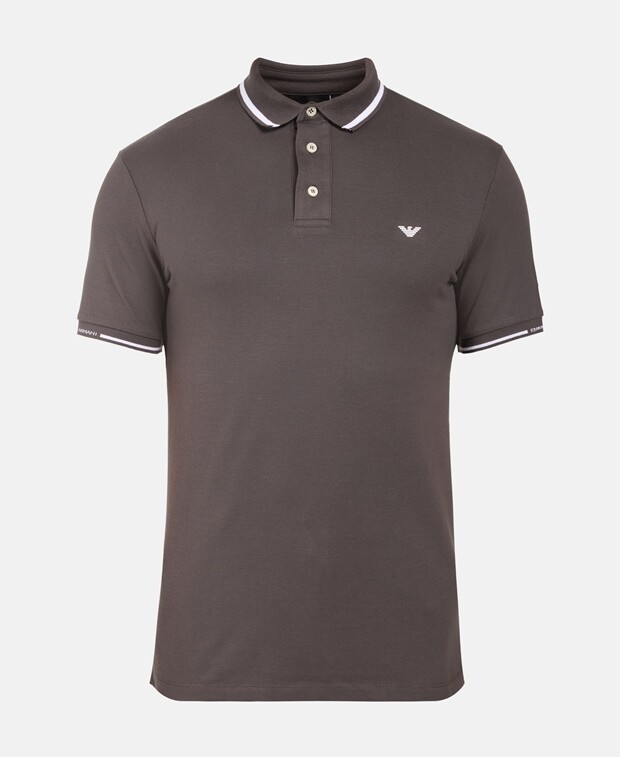 

Рубашка поло Emporio Armani, серый