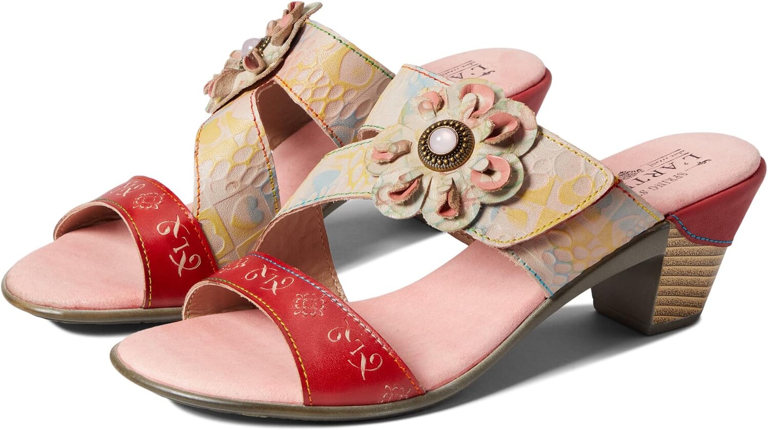 

Босоножки Classical L'Artiste by Spring Step, цвет Red Multi