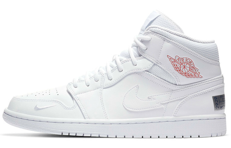 

Air Jordan 1 Mid Vintage Баскетбольные кроссовки Euro Tour Мужские