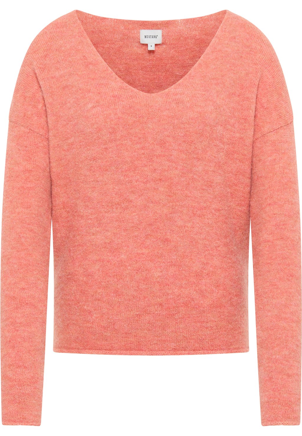 цена Вязаный свитер Mustang, цвет rosa
