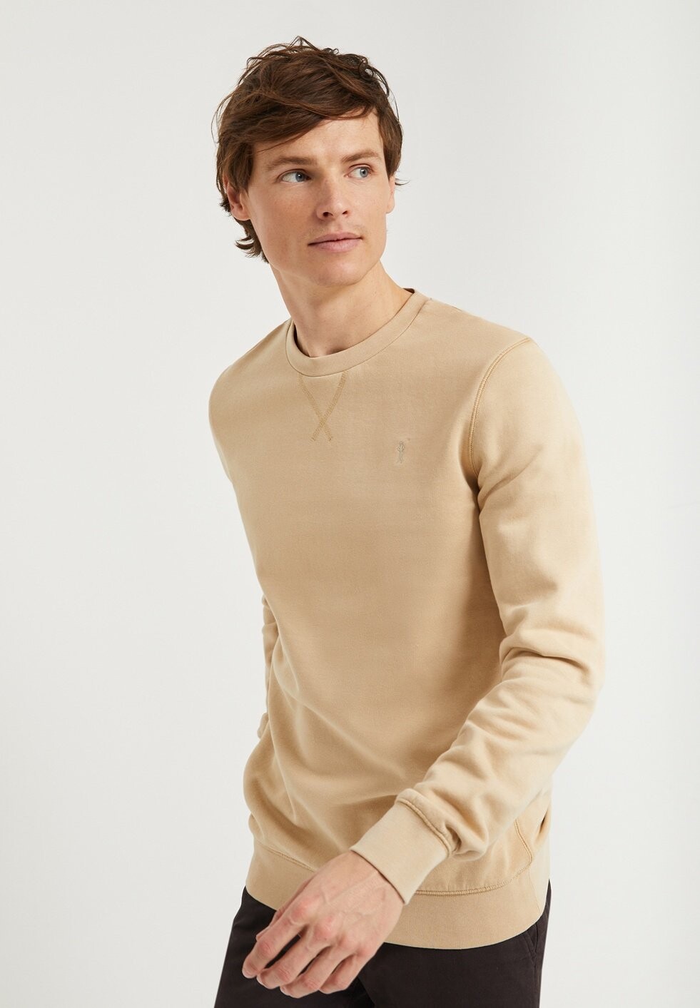 

Толстовка Crewneck Rigby Go Polo Club, цвет sand