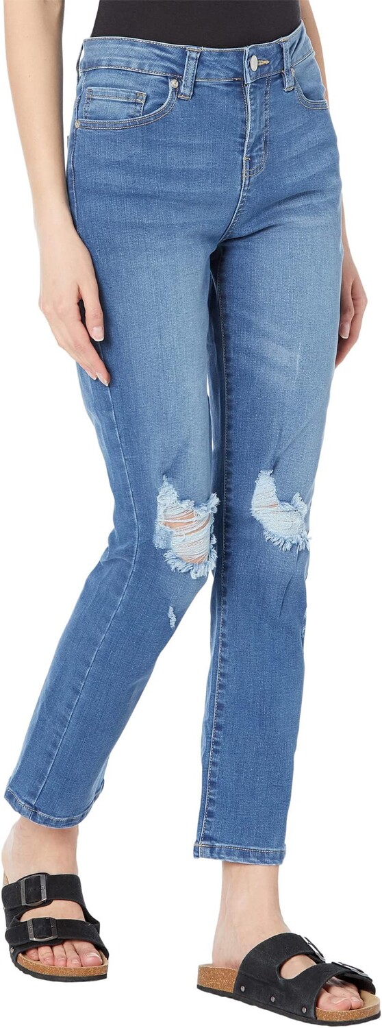 

Джинсы High-Rise Slim Straight William Rast, цвет Lagoon