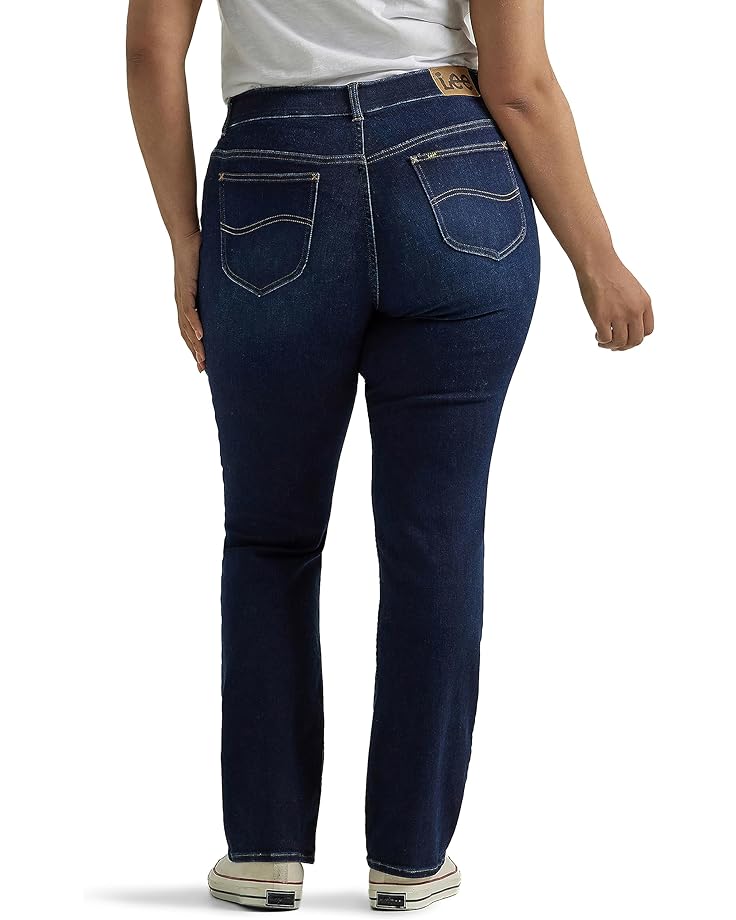 Джинсы Lee Plus Size Flex Motion Straight Jeans, цвет Main Thrill