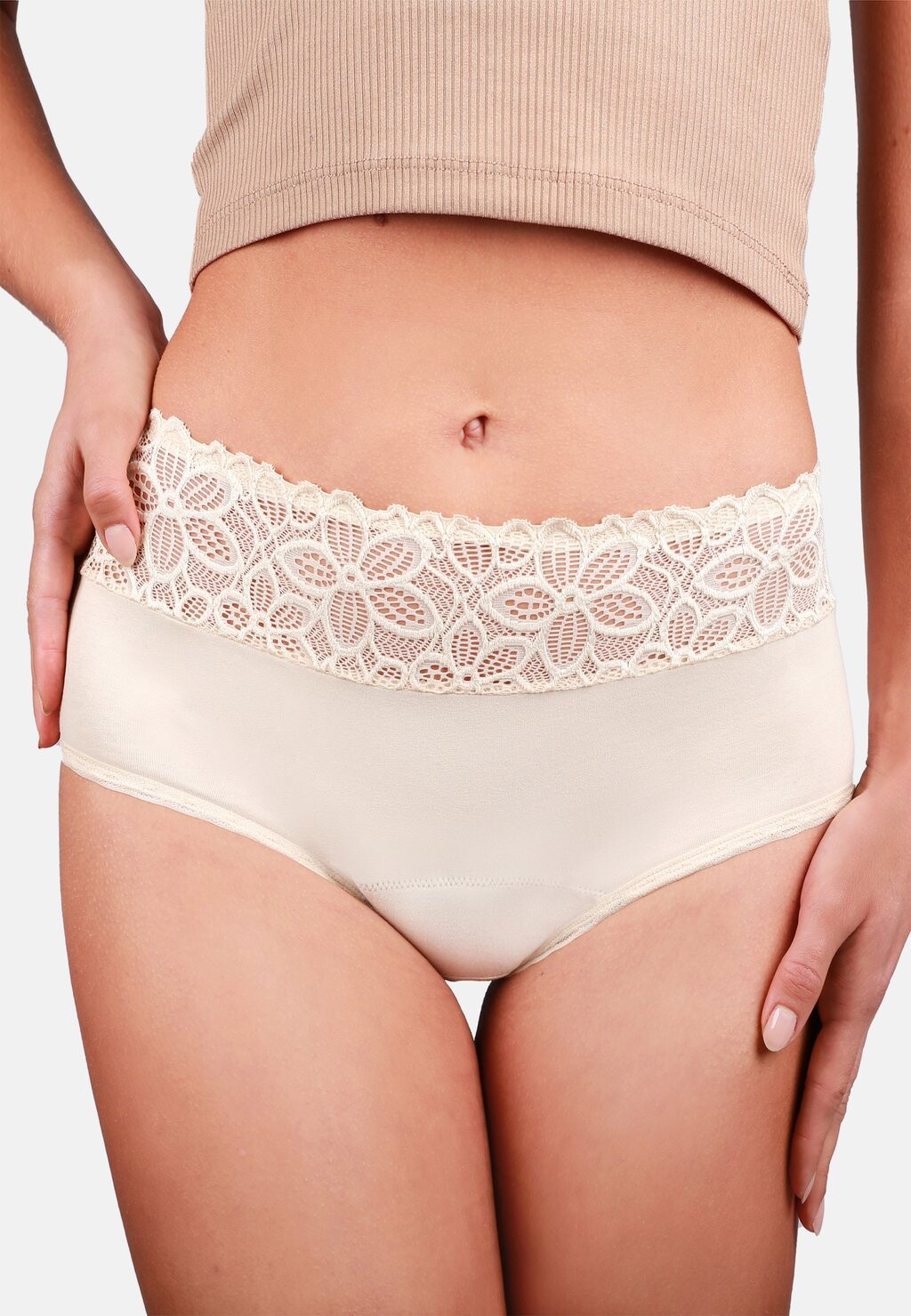 

Трусы PERIOD PANTY DELUXE EXTRA STARK Taynie, цвет beige