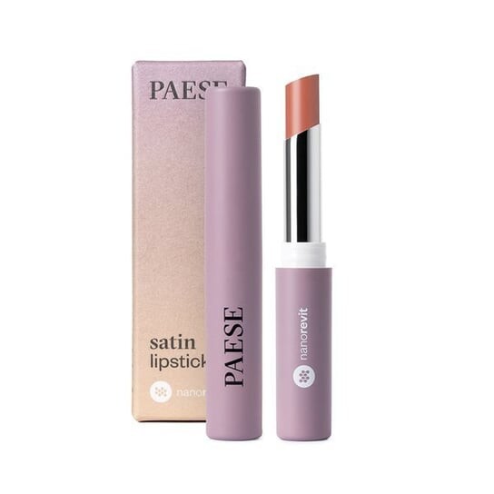 

Сатиновая помада, 20 нюдовых оттенков, 2,2 г Paese, Nanorevit Satin Lipstick
