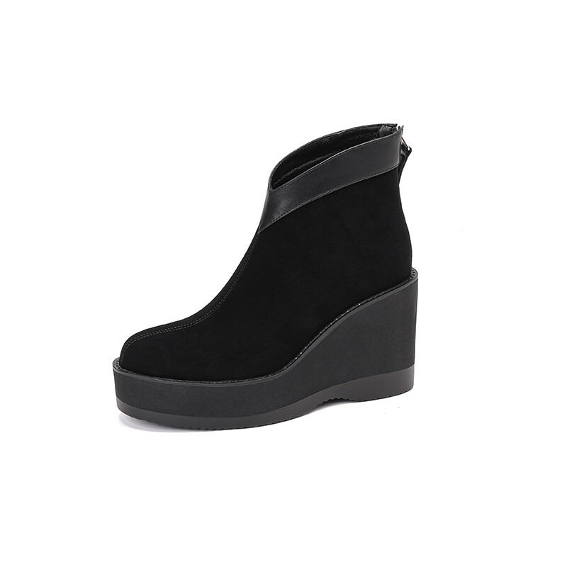 

Ботильоны женские Amazing Cure, цвет Black Fleece-lined