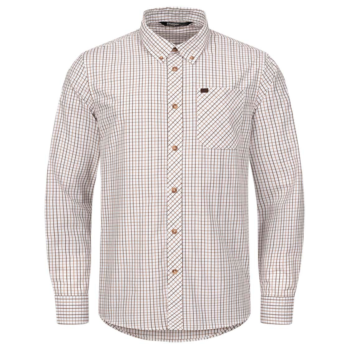 

Рубашка Blaser Outfits Juno, цвет Oliv/Beige Checkered