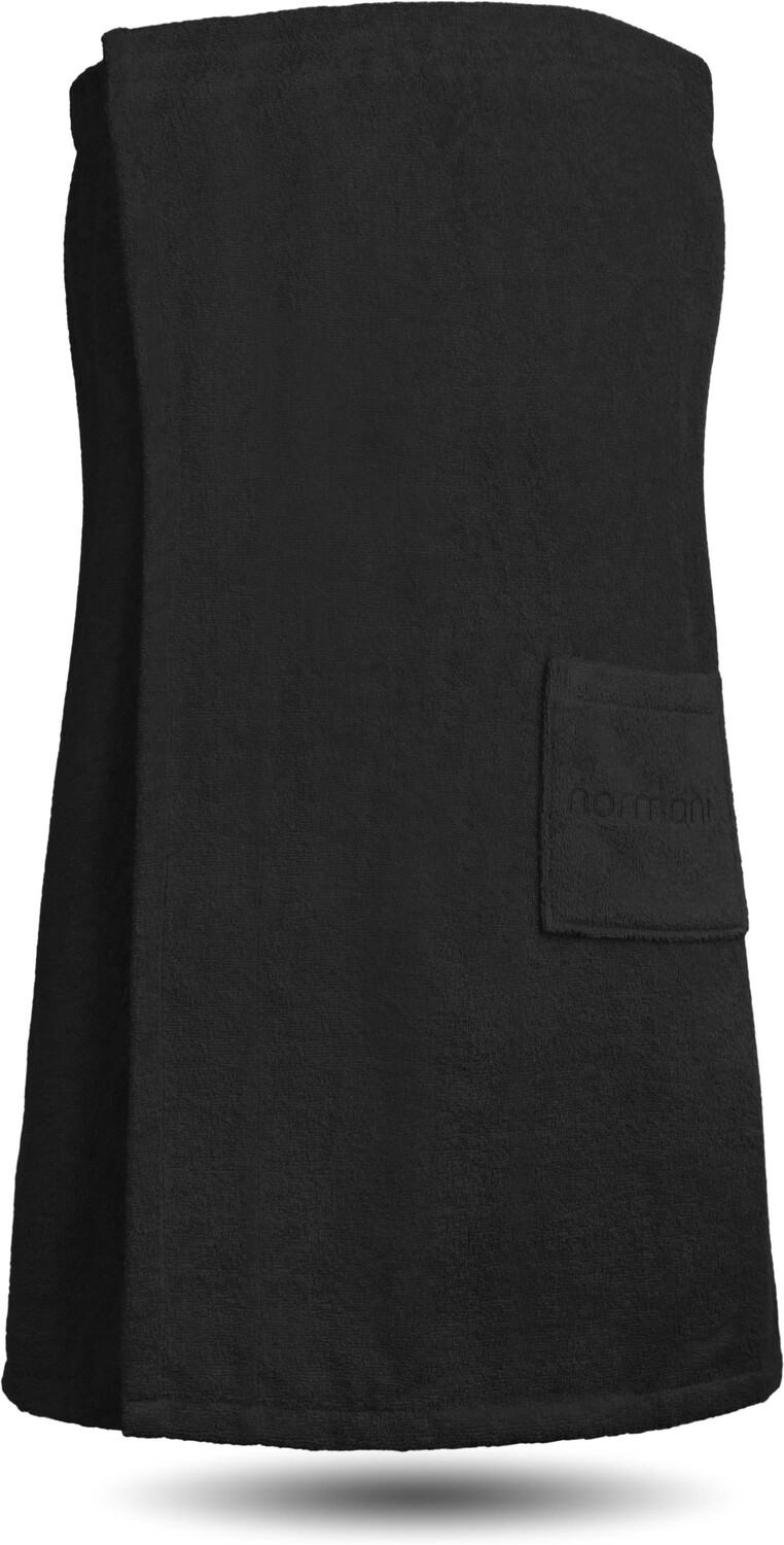 

Полотенце для ванной normani Saunakilt für Damen extra groß, черный