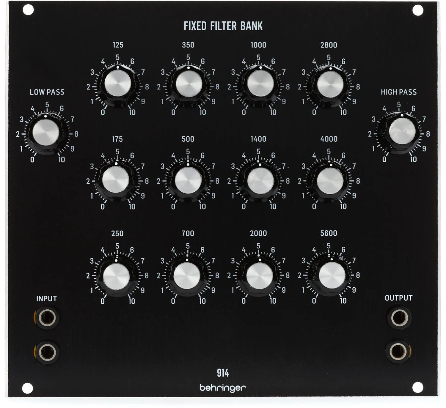 

Behringer 914 Фиксированный модуль фильтров Eurorack