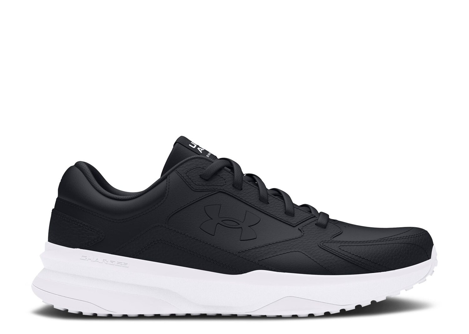 

Кроссовки Under Armour Charged Edge Leather 'Black White', черный