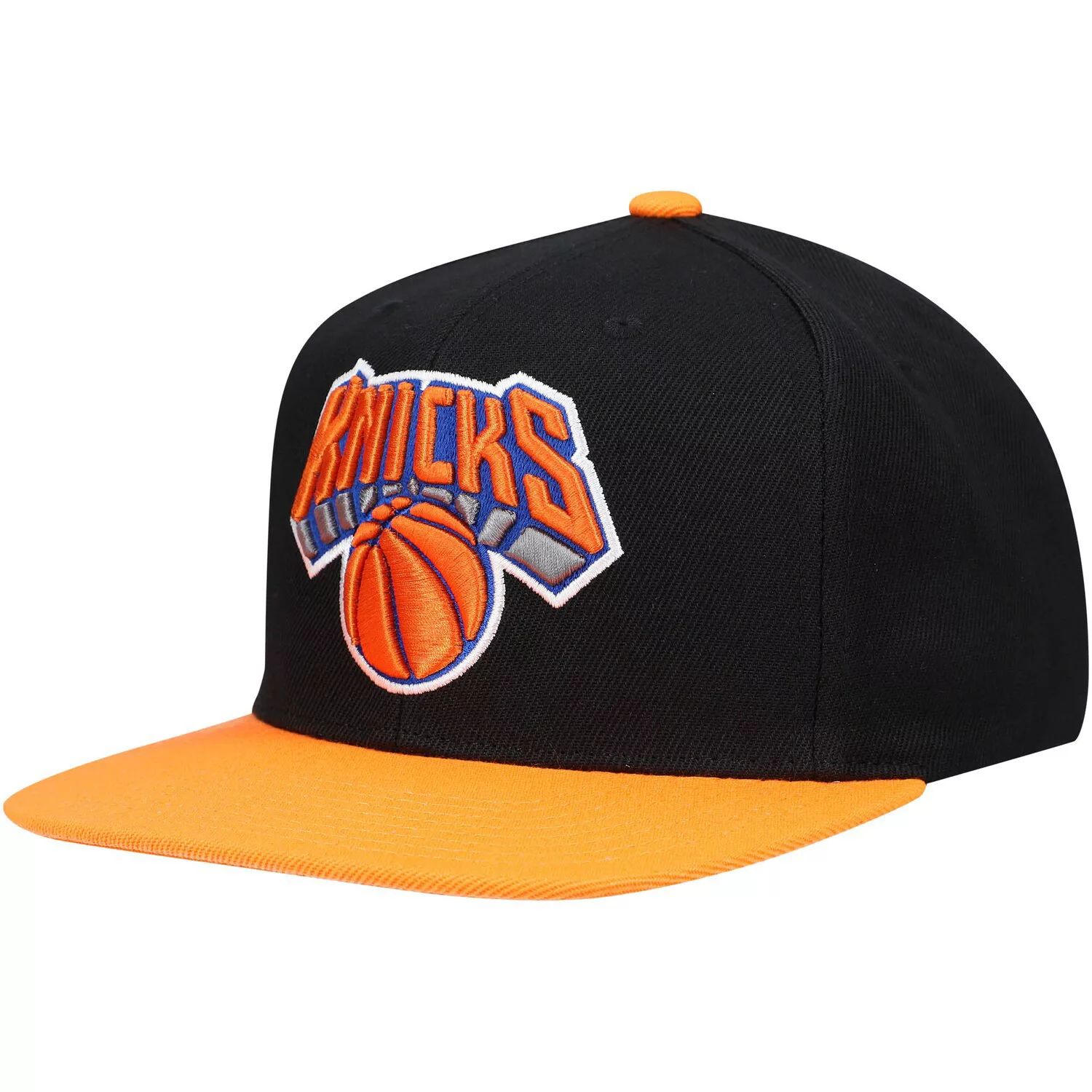 

Мужская черная бейсболка Mitchell & Ness New York Knicks Core Basic Snapback