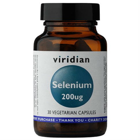 Селен Селен 200 мкг 30 капсул Viridian селен futurebiotics 200 мкг 100 капсул