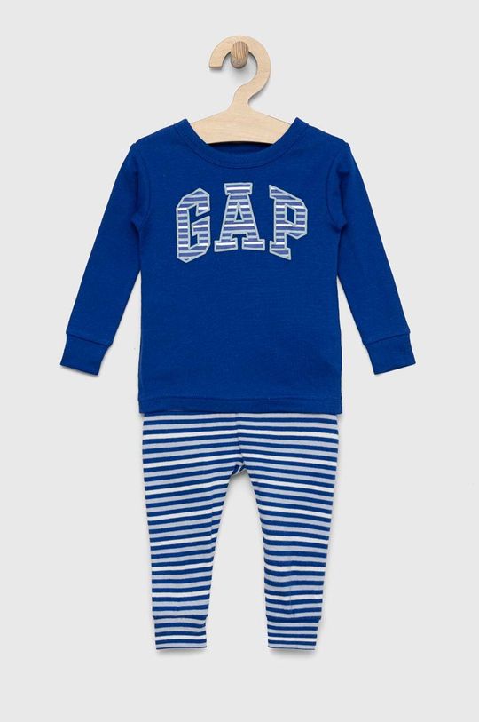 

Детская хлопковая пижама GAP, синий