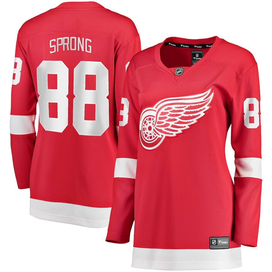 

Джерси Fanatics Branded Detroit Red Wings, красный