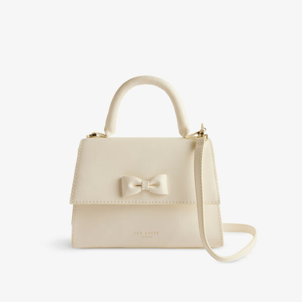 

Кожаная сумка через плечо baelli Ted Baker, бежевый