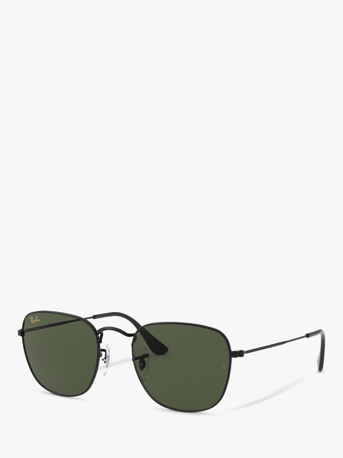 

Квадратные солнцезащитные очки унисекс Ray-Ban RB3857, черные/зеленые