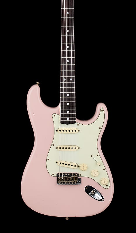 Электрогитара Fender Custom Shop Empire 67 Stratocaster Journeyman Relic - Shell Pink #73975
