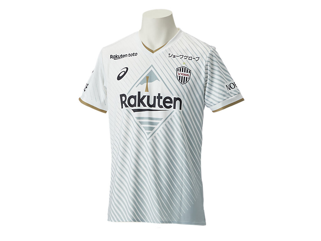 

Футболка Asics VISSEL KOBE REPLICA SHIRT 23, белый