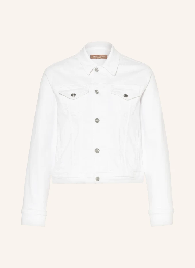 

Джинсовая куртка classic trucker 7 For All Mankind, белый