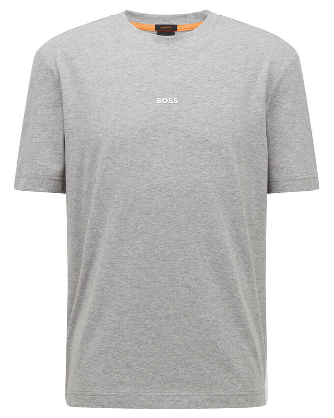 

Футболка свободного кроя Boss, серый