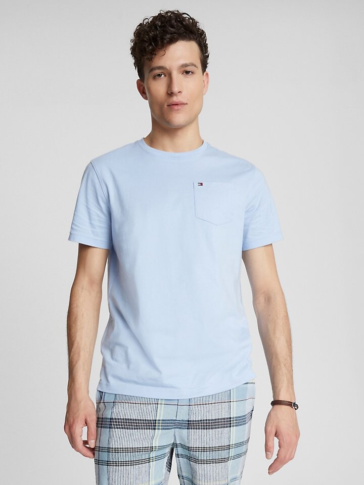 

Однотонная футболка с карманами Tommy Hilfiger