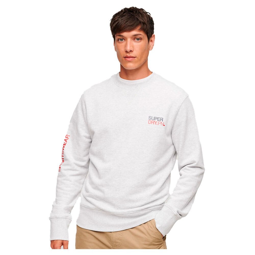 

Толстовка Superdry Sportswear Logo Loose, белый