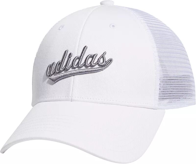 Женская сетчатая кепка Adidas Trucker, белый/серый женская кепка adidas mesh trucker adidas