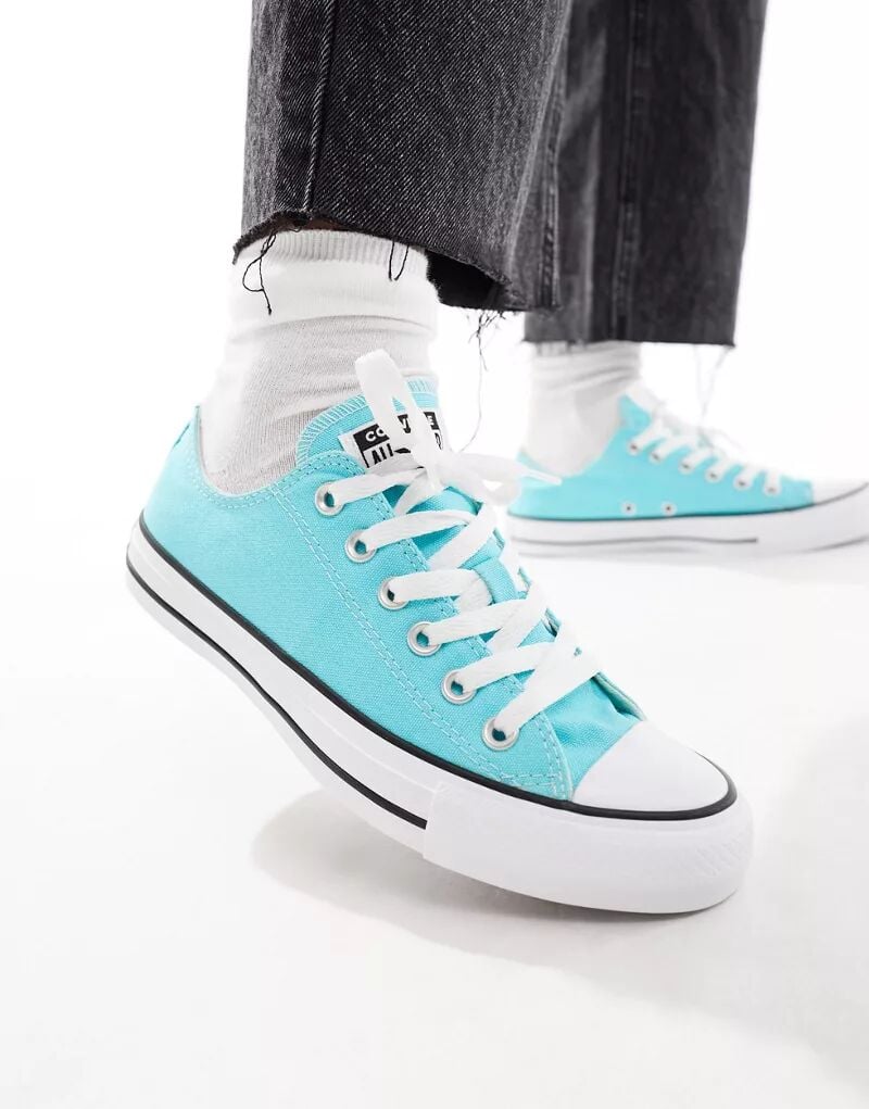 

Голубые кроссовки Converse Chuck Taylor All Star Ox