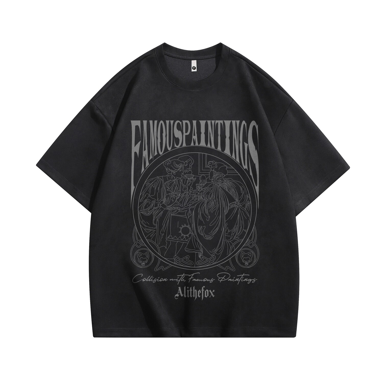 

Футболка унисекс Ahu/Ali The Fox, черный