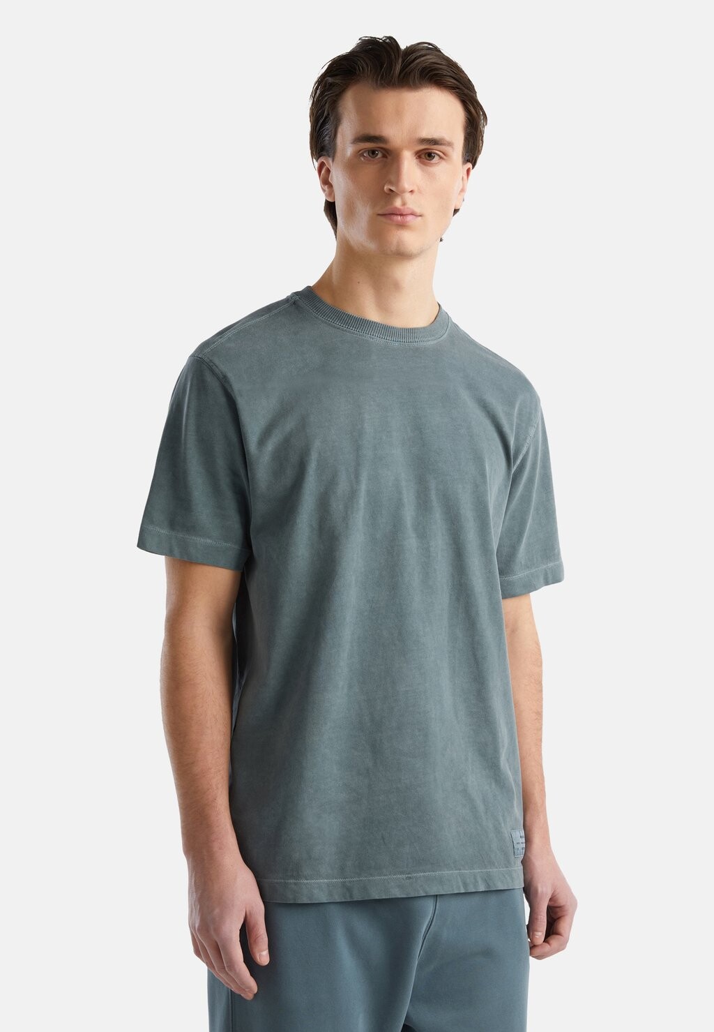 

Футболка базовая CREW NECK United Colors of Benetton, цвет grey