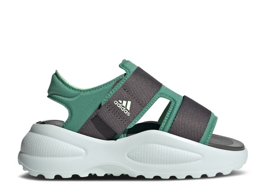 

Кроссовки adidas Mehana Sandal J 'Preloved Green Charcoal', зеленый