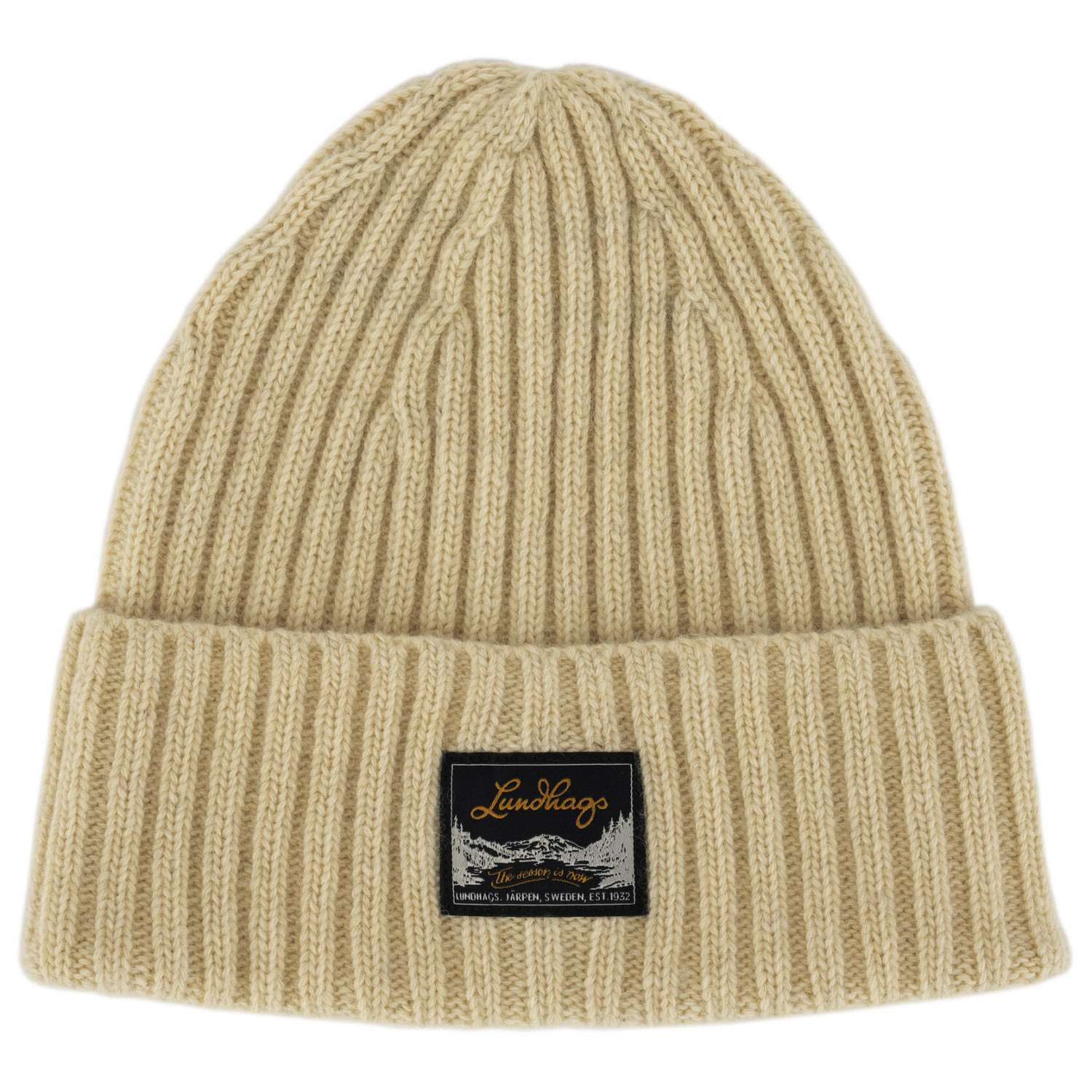 

Шапка Lundhags Knak Wool Beanie, песочный