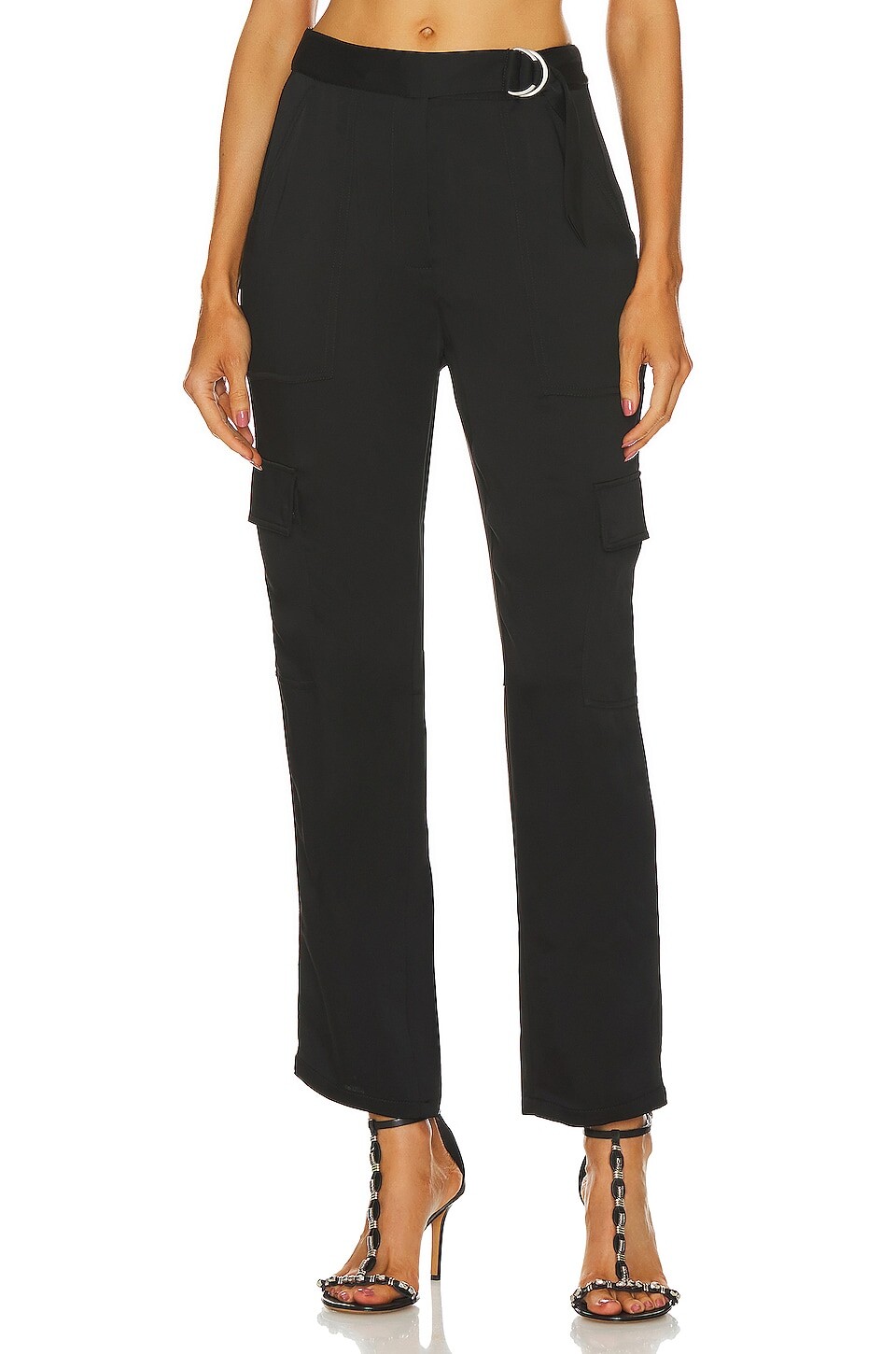 

Брюки SIMKHAI Carolina Structured Utility, черный