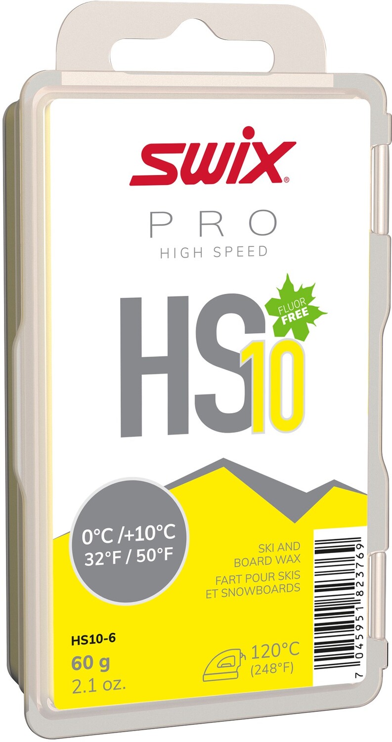 

Желтый воск HS10 для температуры от 32 до 50 градусов F — 60 г Swix